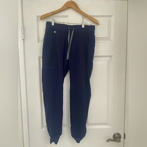 FIGS Zamora Jogger Scrub Pants- Navy Small Regular